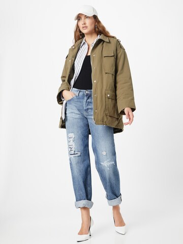 Nasty Gal - Chaqueta de entretiempo en verde