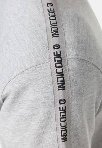 INDICODE JEANS Sweatshirt 'Korbin' in Grey