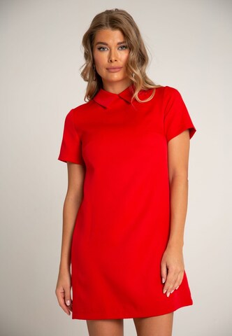 Awesome Apparel Kleid in Rot: predná strana