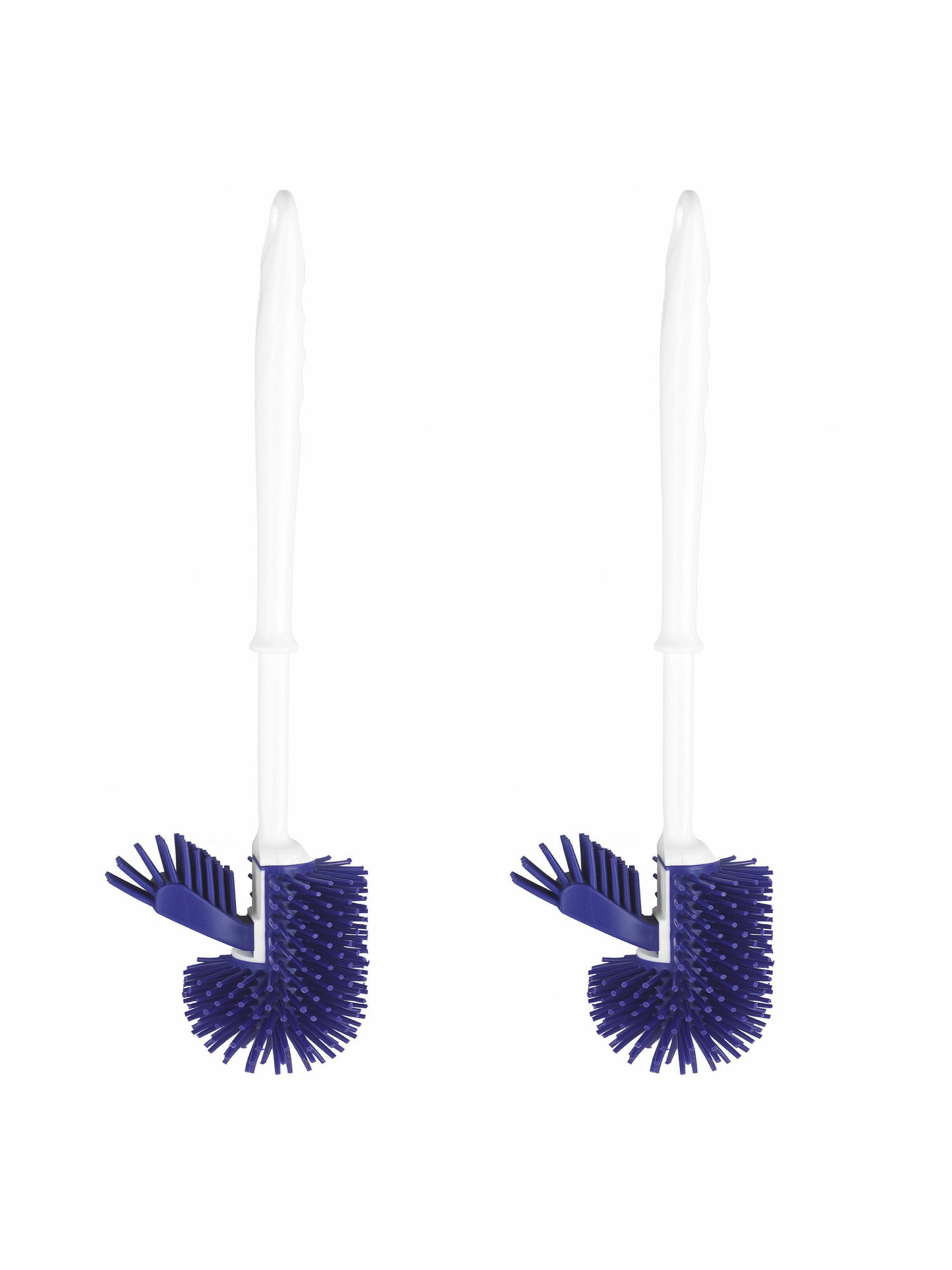 Wenko Toilet Accessories in Purple: front