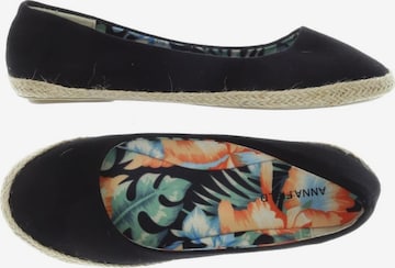 Anna Field Flats & Loafers in 36 in Black: front