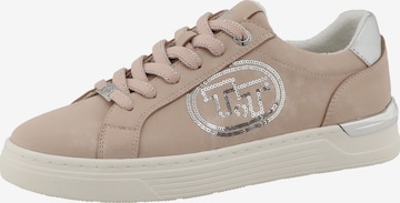 rozā TOM TAILOR Zemie brīvā laika apavi: no priekšpuses