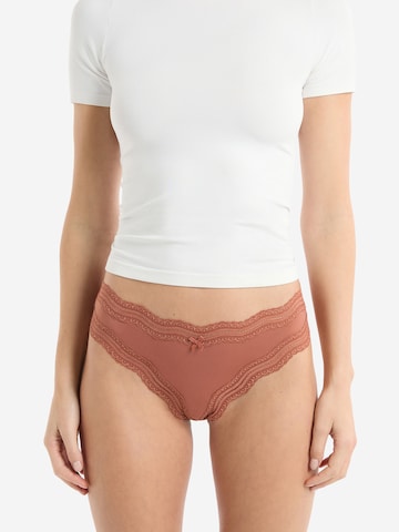 ETAM Panty 'Soul' in Brown: front