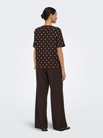 JDY Loosefit Hose 'JDYDEBBIE' in Braun