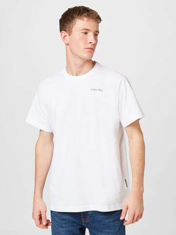 G-Star RAW - Camisa em branco: frente