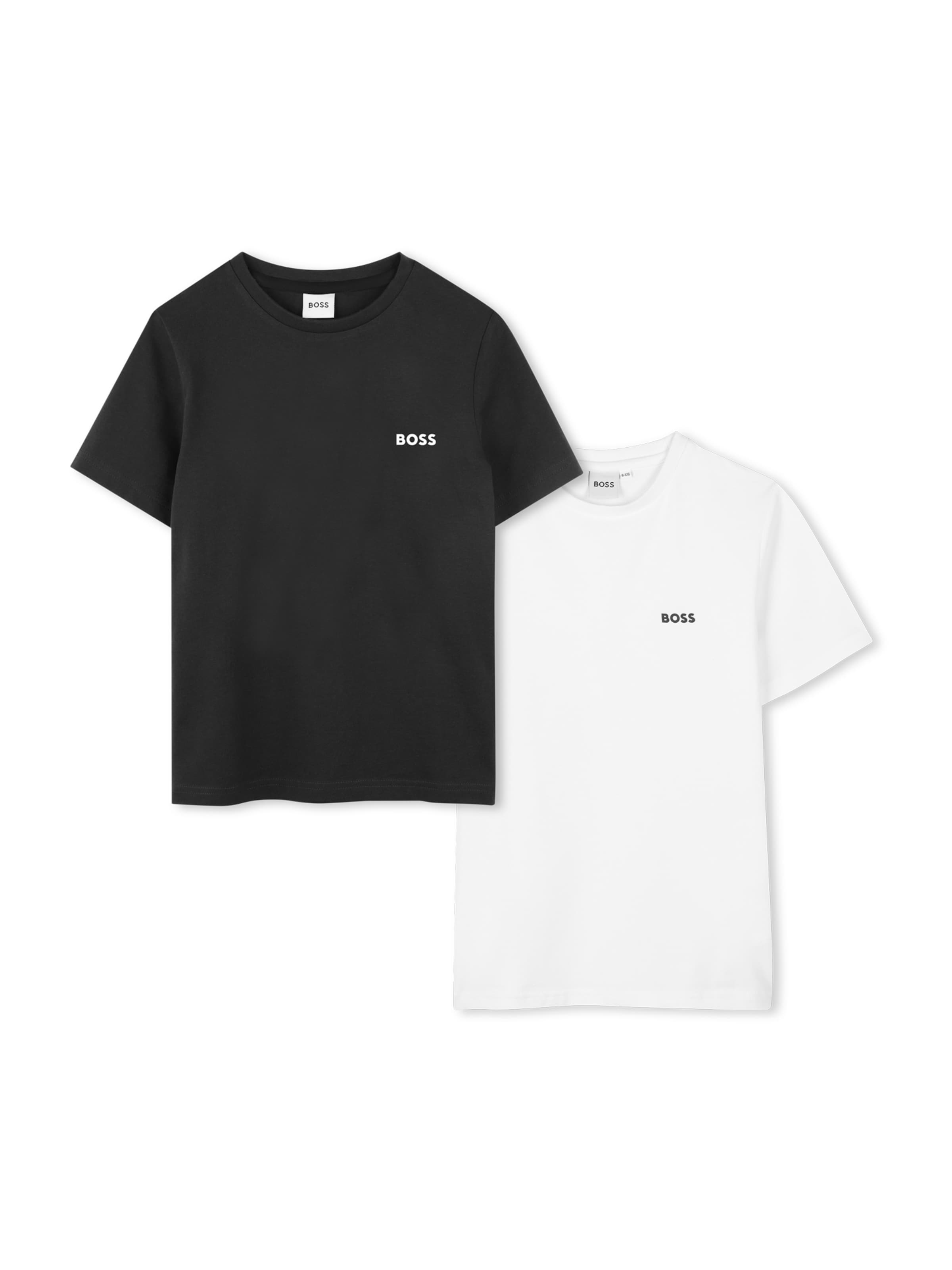 T-Shirt BOSS en noir : devant