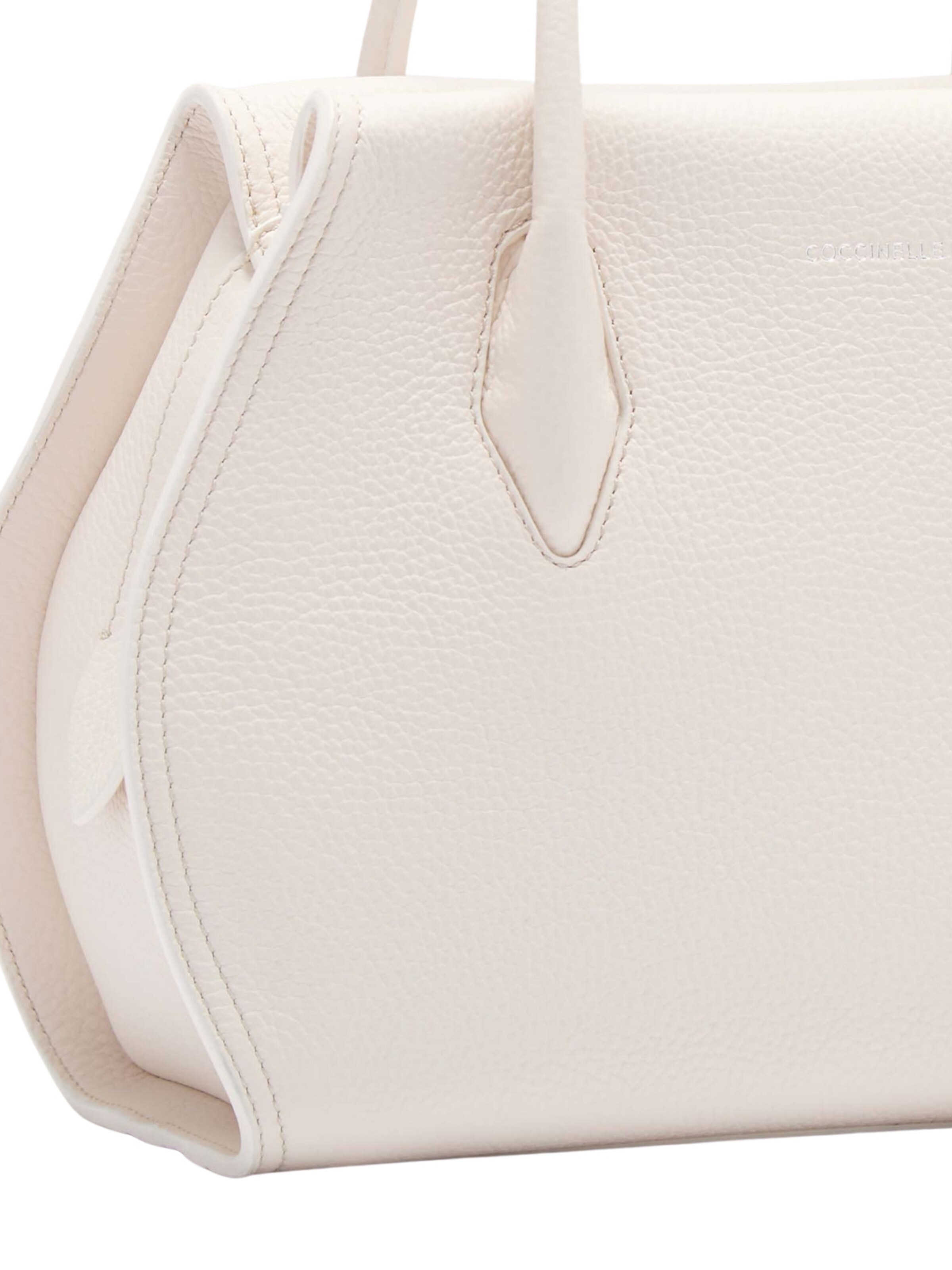 Borsa a mano 'Coccinelle Lord 7' di Coccinelle in bianco