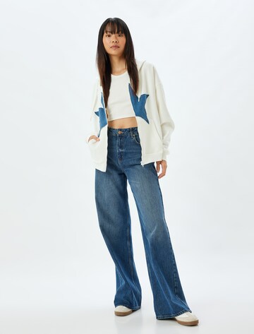 Koton Sweat jacket in White
