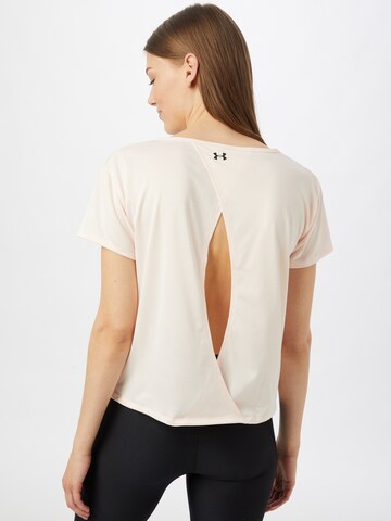 Tricou funcțional de la UNDER ARMOUR pe roz