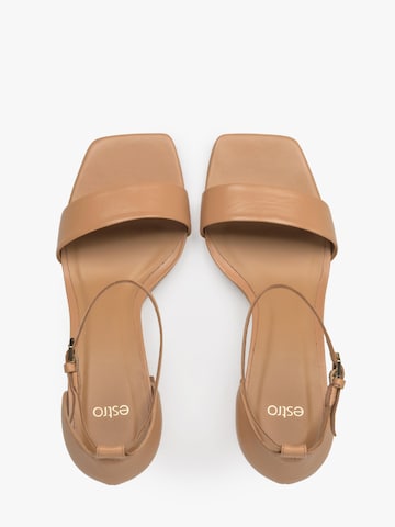 Estro Sandaal '658004' in Bruin