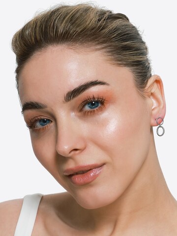 Heideman Ohrringe 'Surae' in Silber: Vorderseite