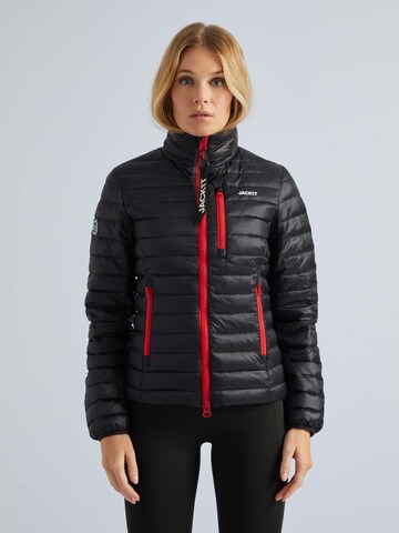JACK1T Winterjacke 'Gilet  SATEL1TE ' in Schwarz: Vorderseite