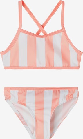 NAME IT - Bikini 'FELINA' en rosa: frente