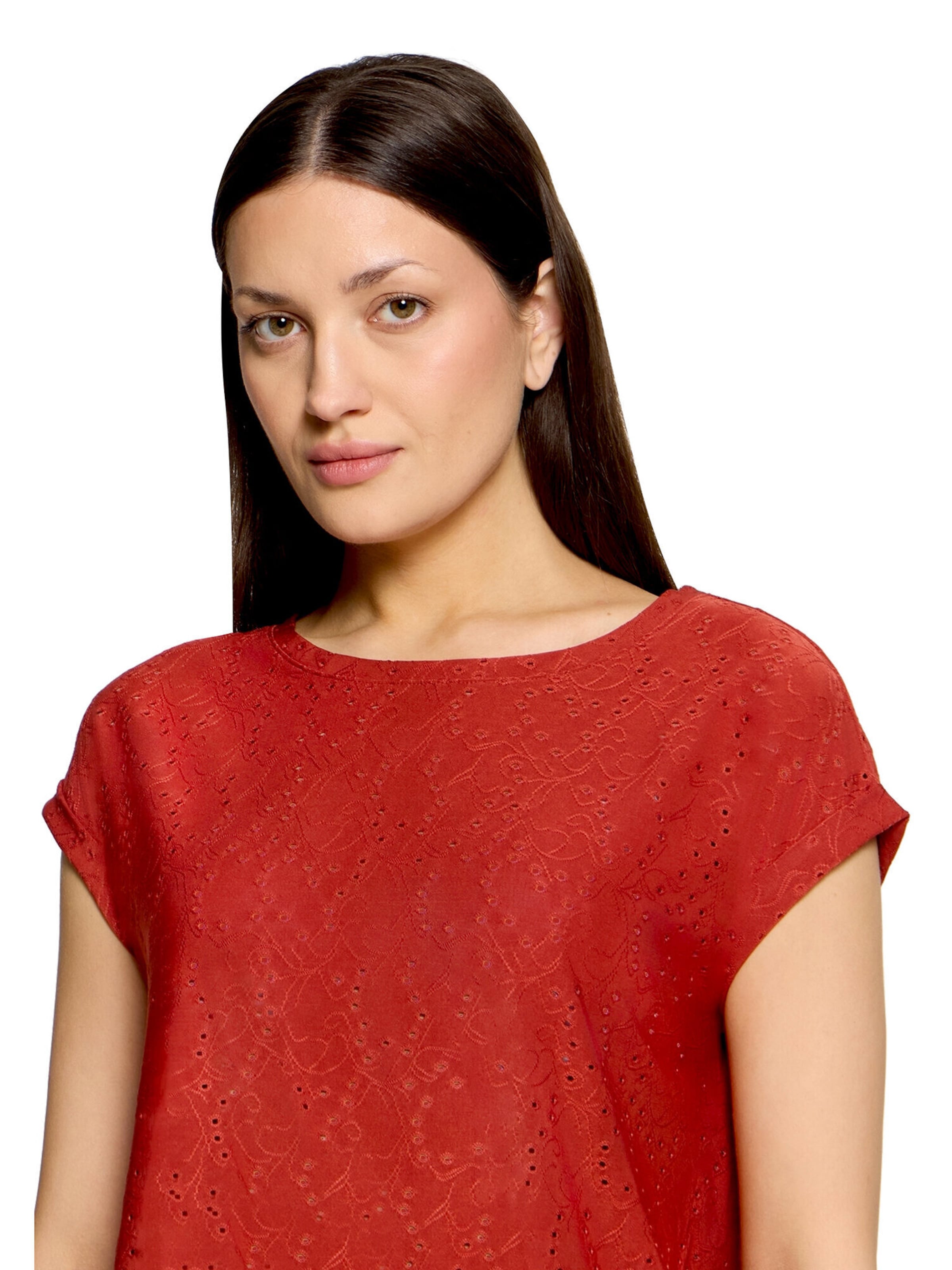 T-shirt Betty & Co en rouge
