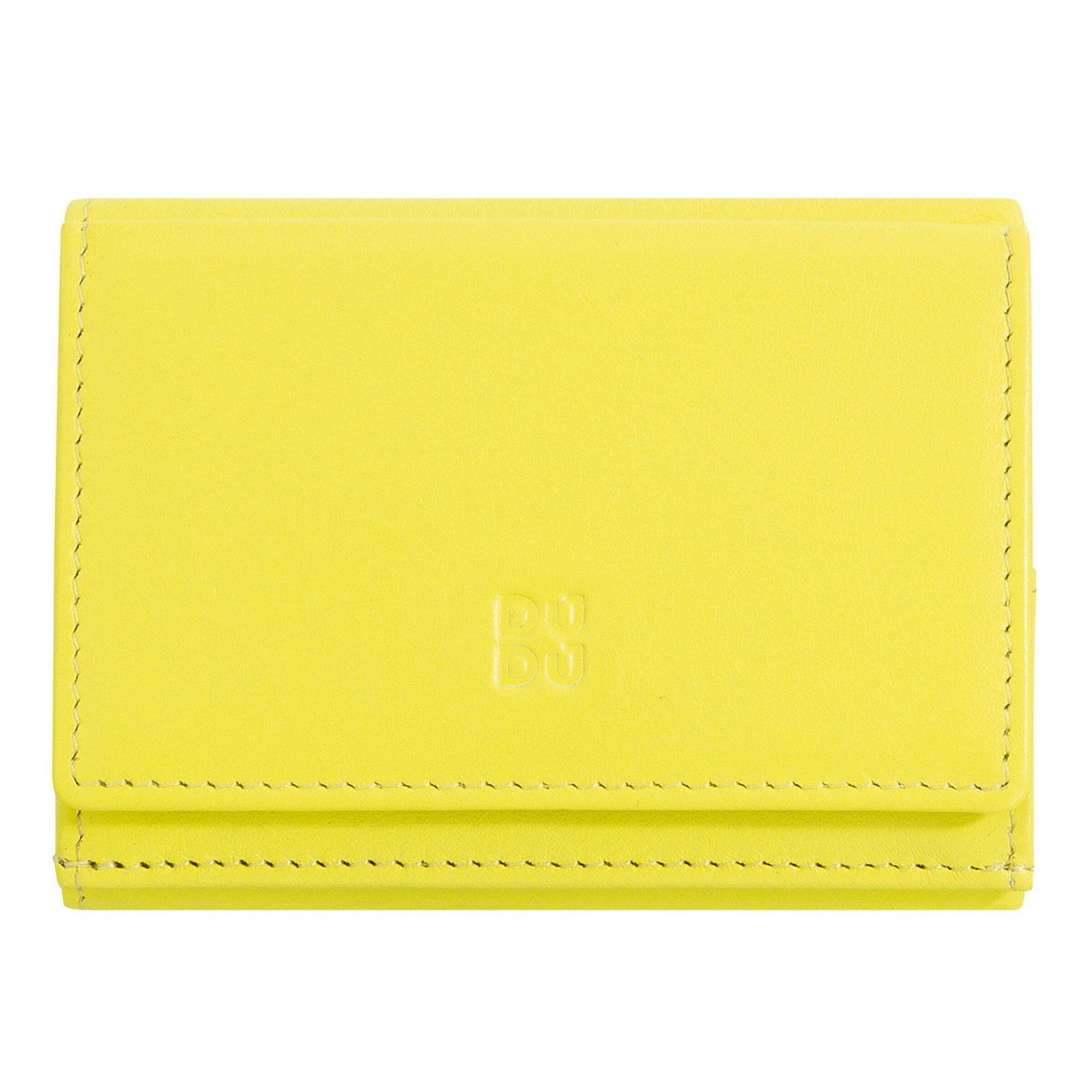 DuDu Wallet in Yellow: front