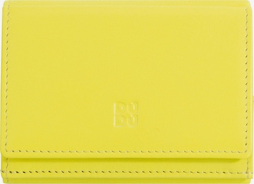 DuDu Wallet in Yellow: front