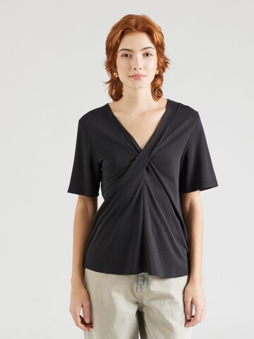 Peppercorn T-Shirt 'PCAllura' in Schwarz: Vorderseite