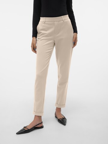 VERO MODA Regular Chino trousers 'VMMAYA' in Grey: front