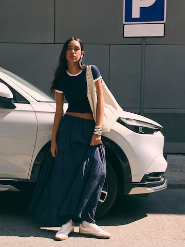 Bershka Rock in Blau