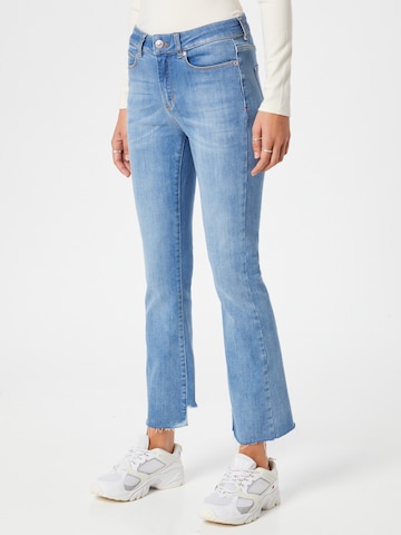 TOMORROW Flared Jeans 'Malcolm' in Blauw: voorkant