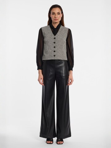 Ana Alcazar Wide leg Broek 'Enora' in Zwart