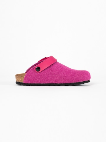 Bayton Slippers 'Noma' in Pink