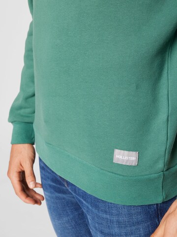 Sweat-shirt HOLLISTER en vert