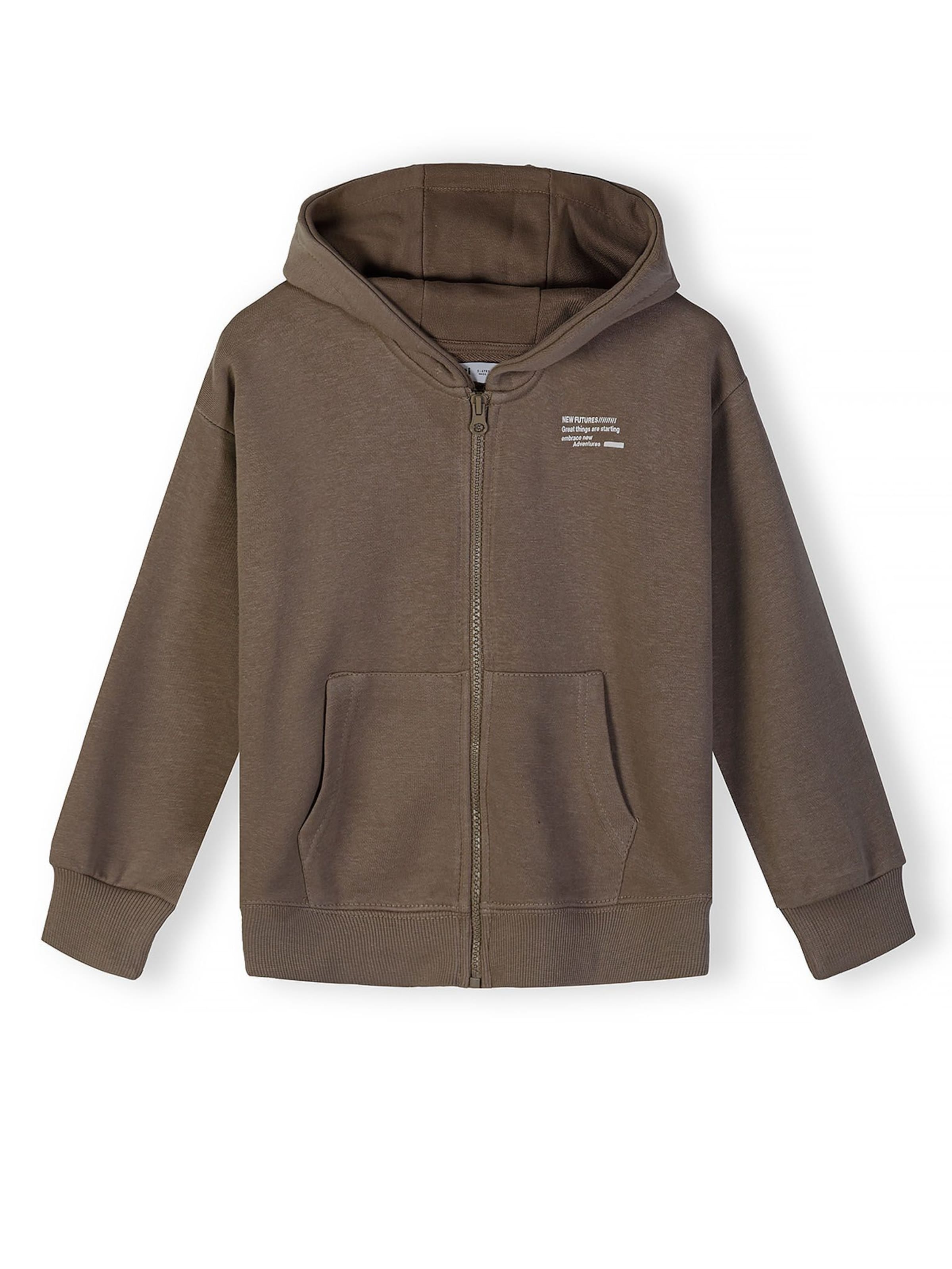 MINOTI Sweatjacke in Braun