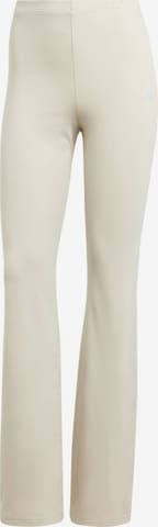 Flared Pantaloni sportivi 'Essentials' di ADIDAS SPORTSWEAR in beige: frontale