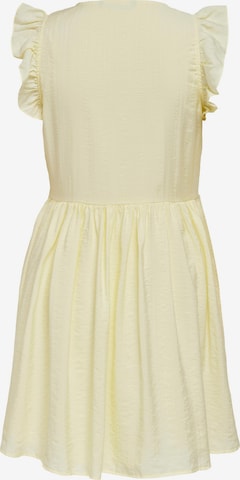 Robe-chemise 'Anthea' ONLY en jaune