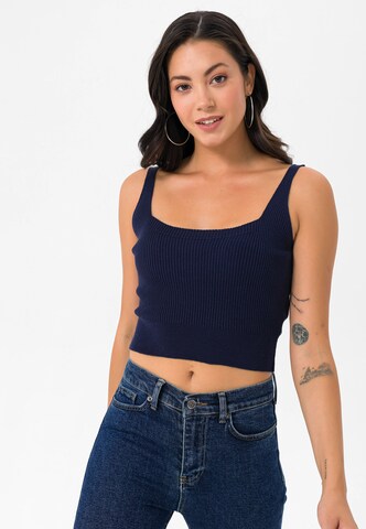 Felix Hardy Knitted top in Blue