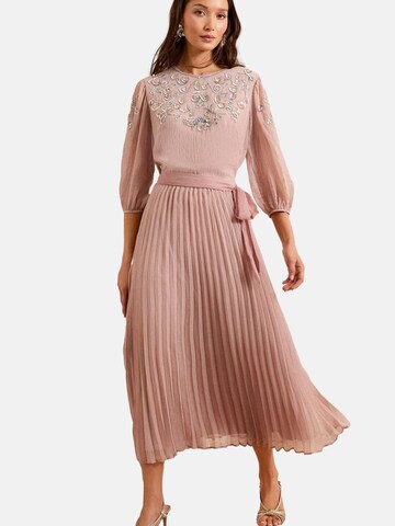 Abito di love & roses in rosa: frontale