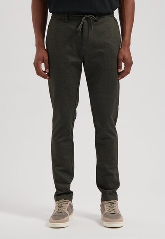 Dstrezzed Tapered Trousers 'The Lancaster' in Green: front