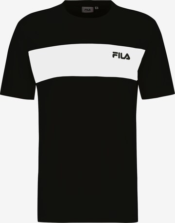 FILA T-shirt i svart: framsida