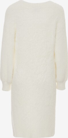 Cardigan caneva en blanc