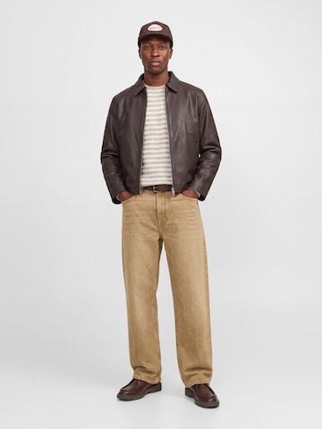 JACK & JONES Regularen Kavbojke 'JJITed JJClassic' | rjava barva