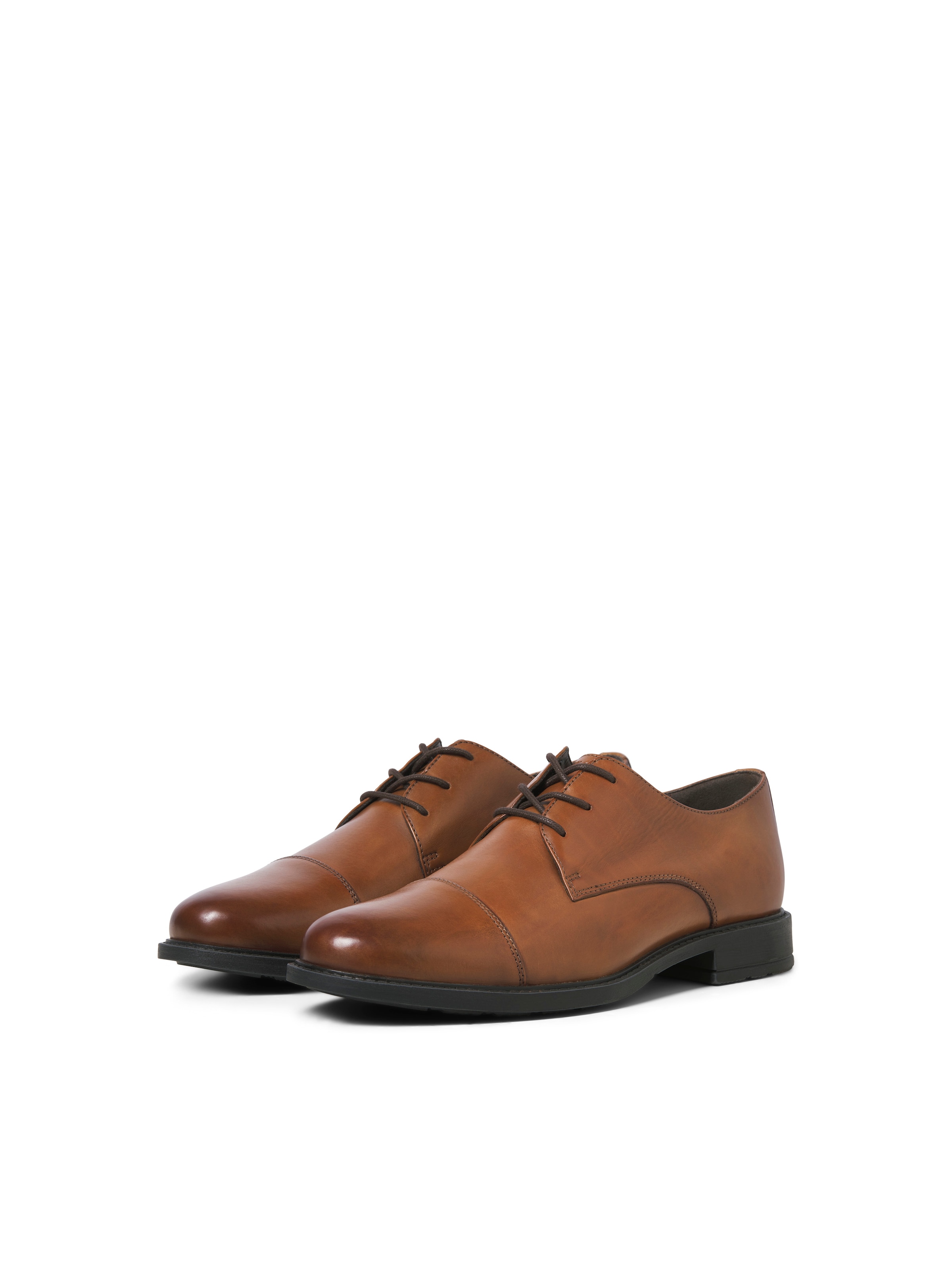 JACK & JONES Schnürschuh 'JFWOSLO' in Braun