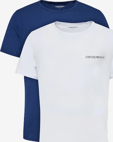Emporio Armani Tričko – modrá: přední strana
