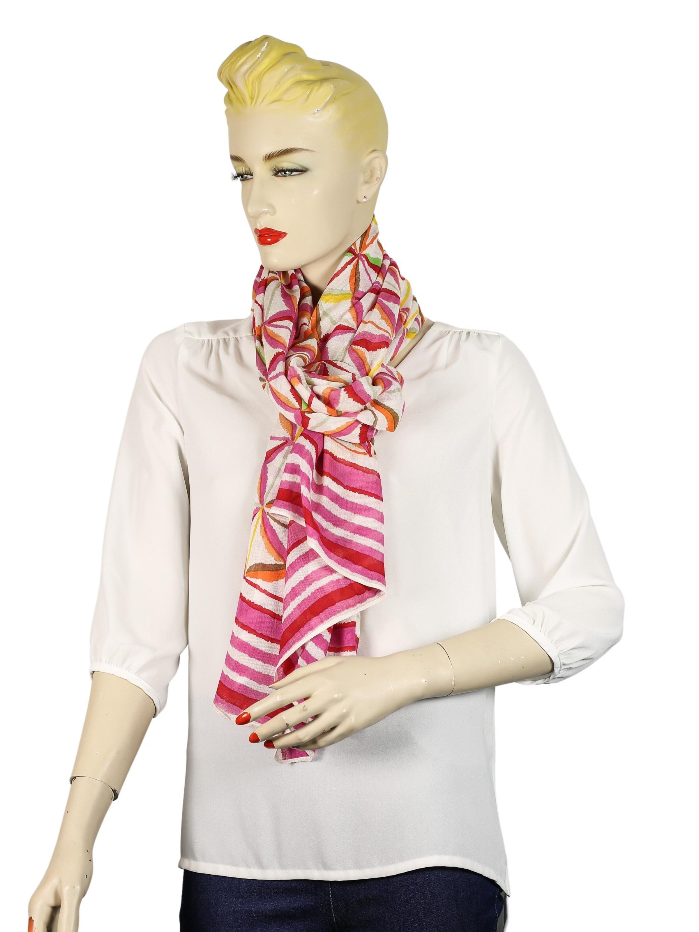 COLLEZIONE ALESSANDRO Scarf 'Mill' in Pink