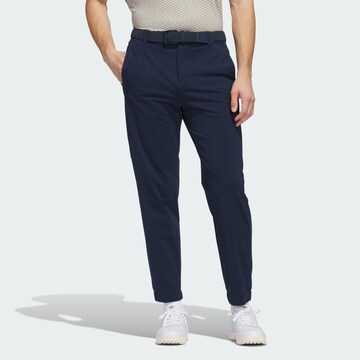 Effilé Pantalon de sport 'Beyond' ADIDAS PERFORMANCE en bleu : devant