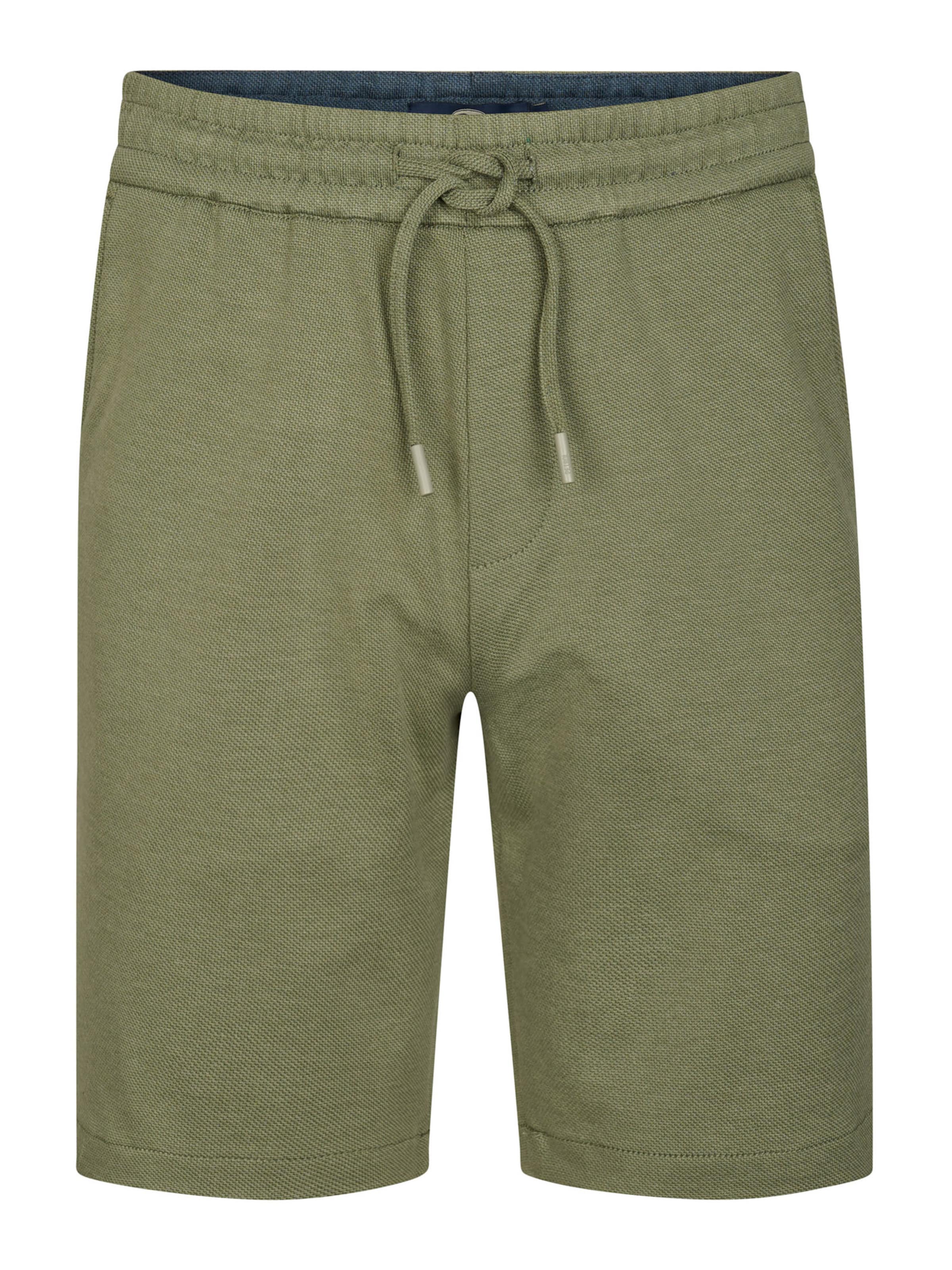 Petrol Industries - regular Pantalón chino en verde: frente