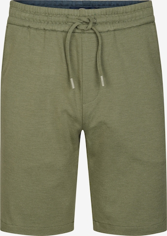 Petrol Industries Regular Chino trousers in Green: front