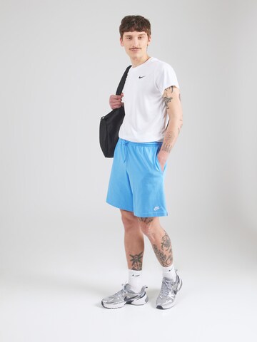 Nike Sportswear regular Παντελόνι 'CLUB' σε μπλε