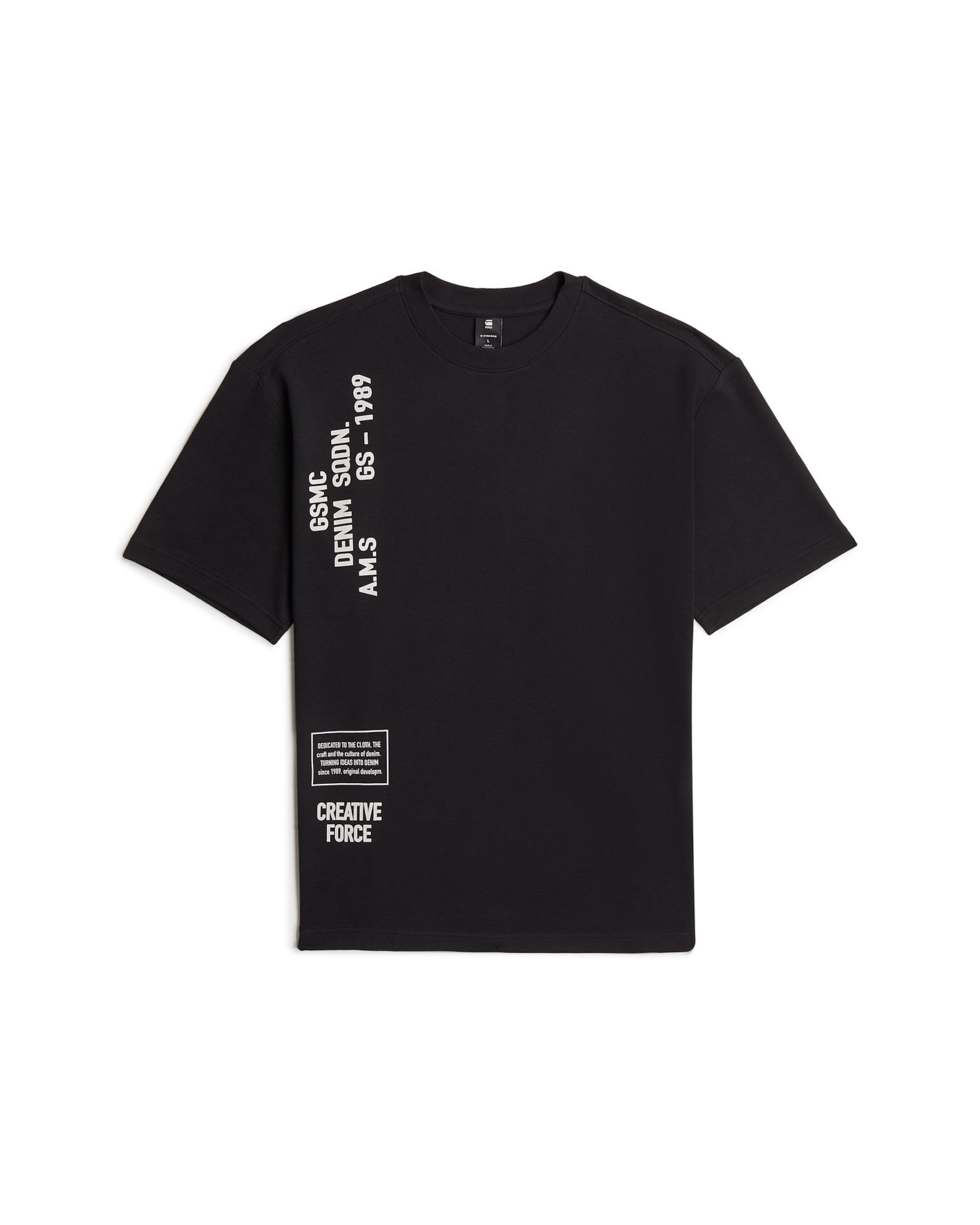 G-STAR Shirt in Black: front