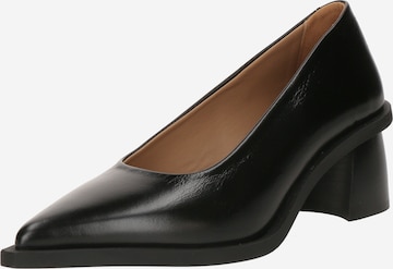 Copenhagen StudiosCipele s potpeticom - crna boja: prednji dio