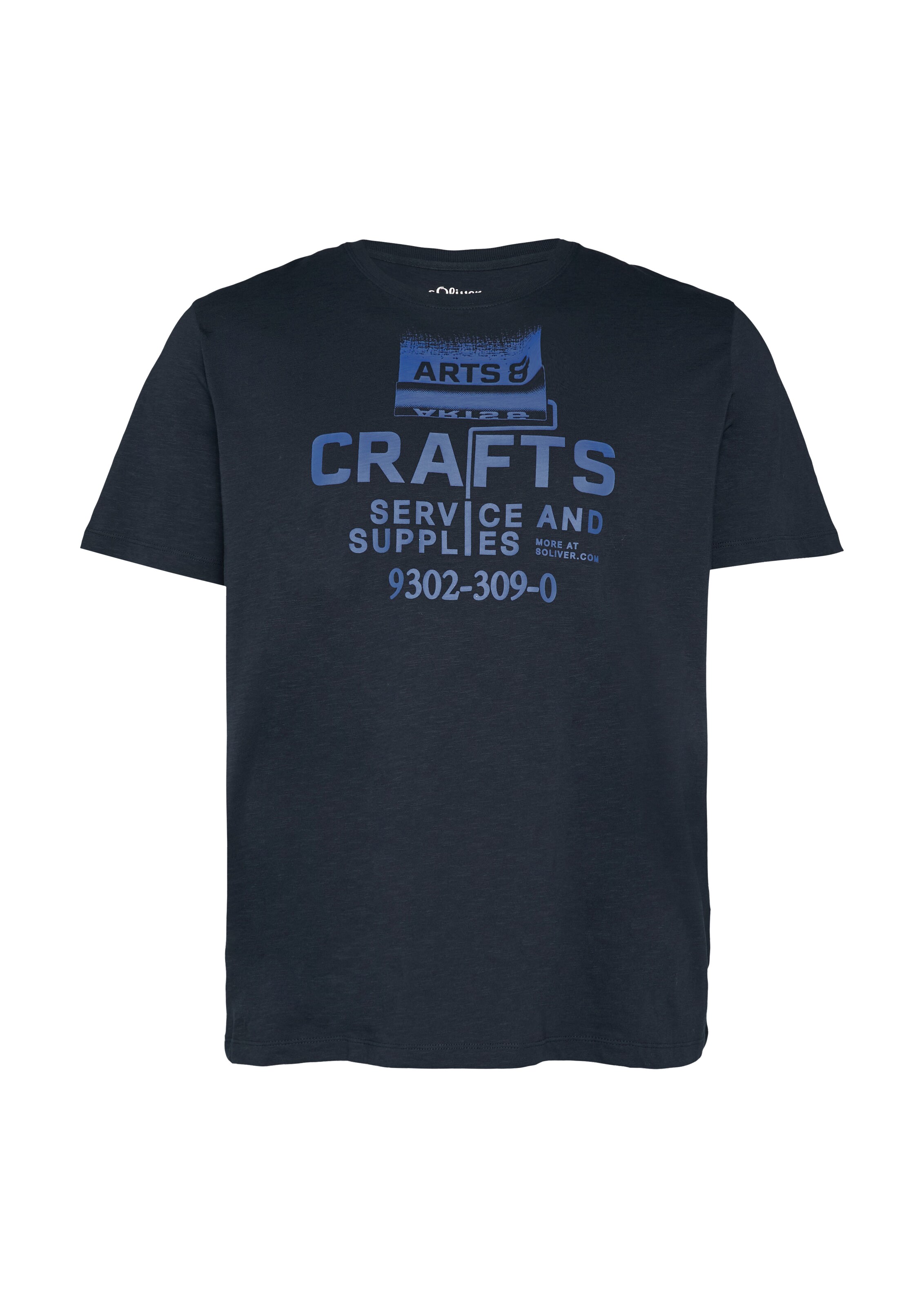 s.Oliver Shirt in Blue: front