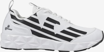 EA7 Emporio Armani Platform trainers 'X8X217 XK433' in White: front
