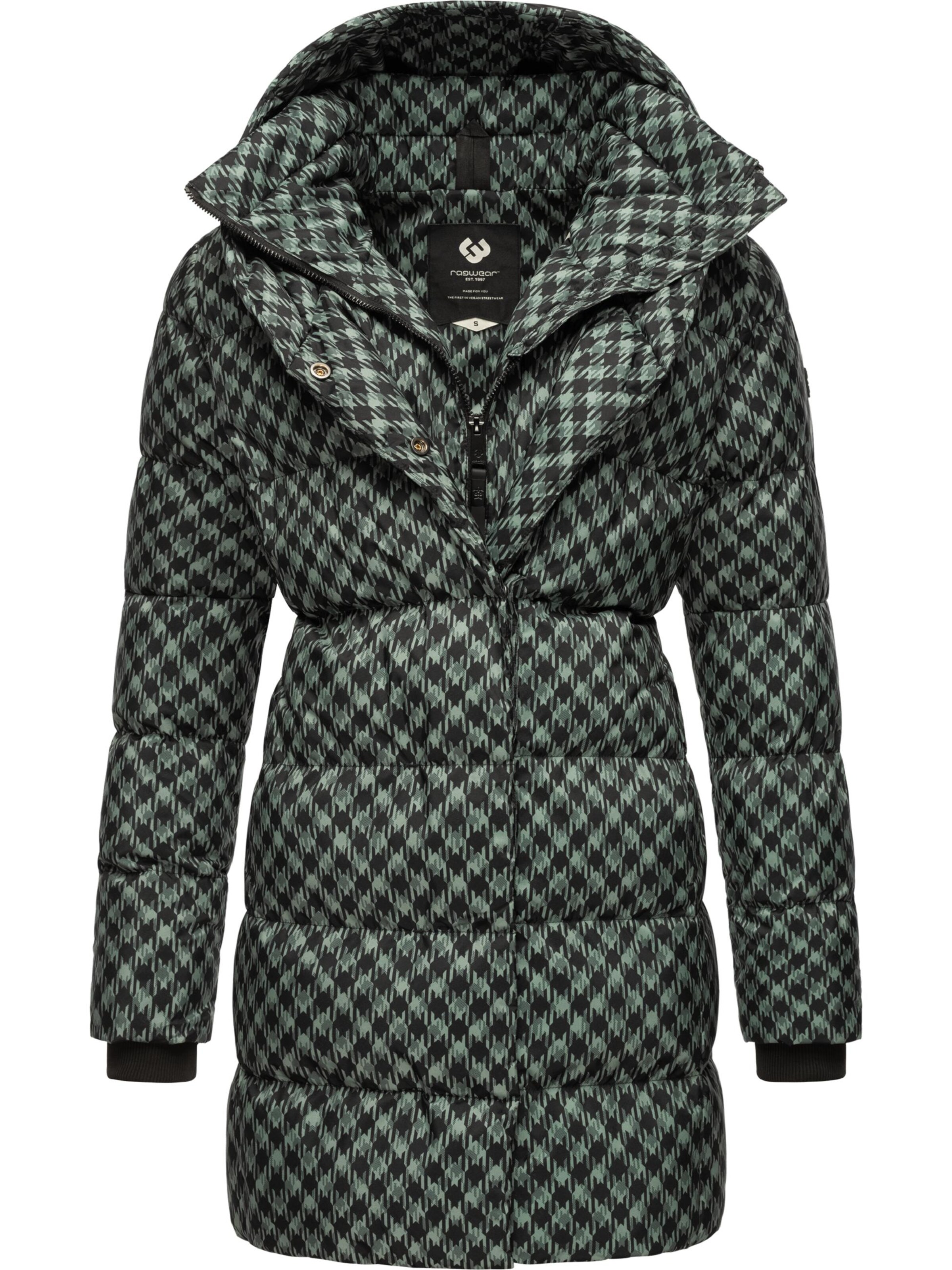 Ragwear Winter coat 'Niara' in Green