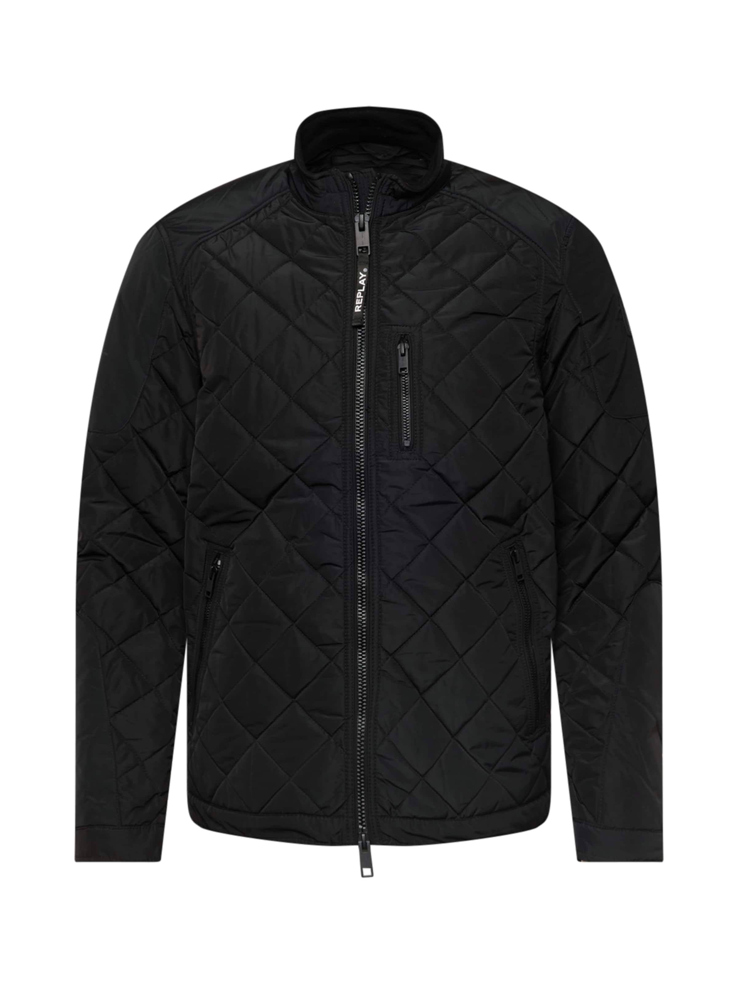 Veste mi-saison 'Saber' REPLAY en noir : devant