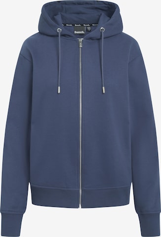 BENCH Sweatjacke in Blau: Vorderseite